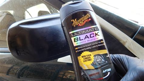 Restoring black magic car trim to its former glory